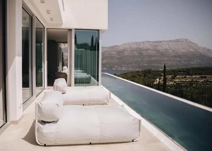 Luxury Morello 2 With Heated Pool, Gym, Sauna Korčula